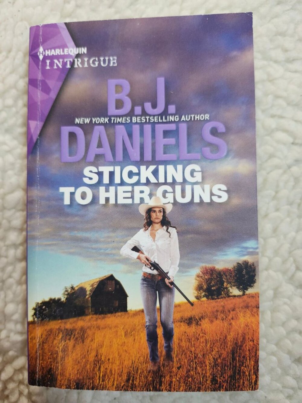 B.J. Daniels Sticking to Her Guns Harlequin Intrigue Paperback 2022 Suspense